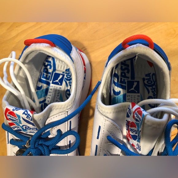 Puma Pepsi RS-0X White Sneakers with Blue and Red Accents - Picture 7 of 11